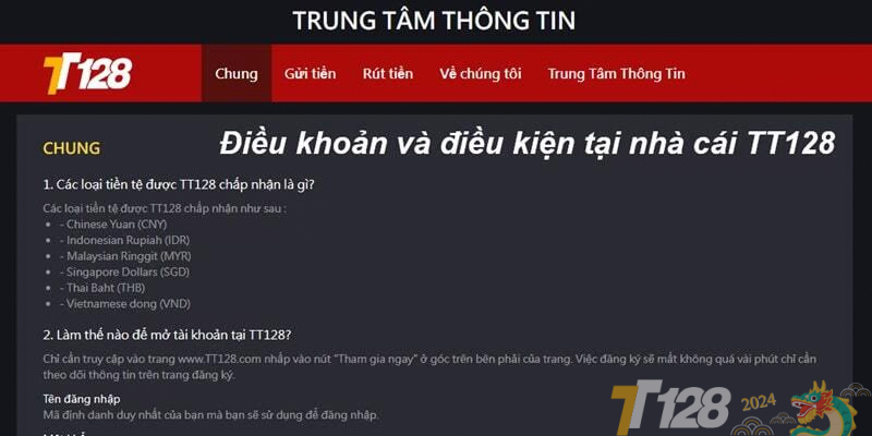 Điều khoản và điều kiện