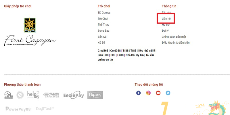 Hình thức liên hệ nhà cái TT128 - Nhân Viên Chăm Sóc 24/7 1 liên hệ TT128